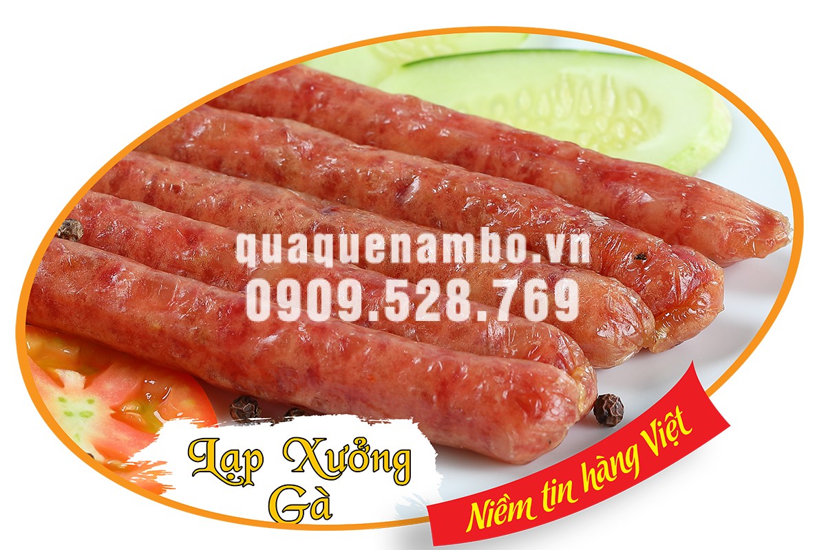 Lạp xưởng gà Tân Huê Viên 500g