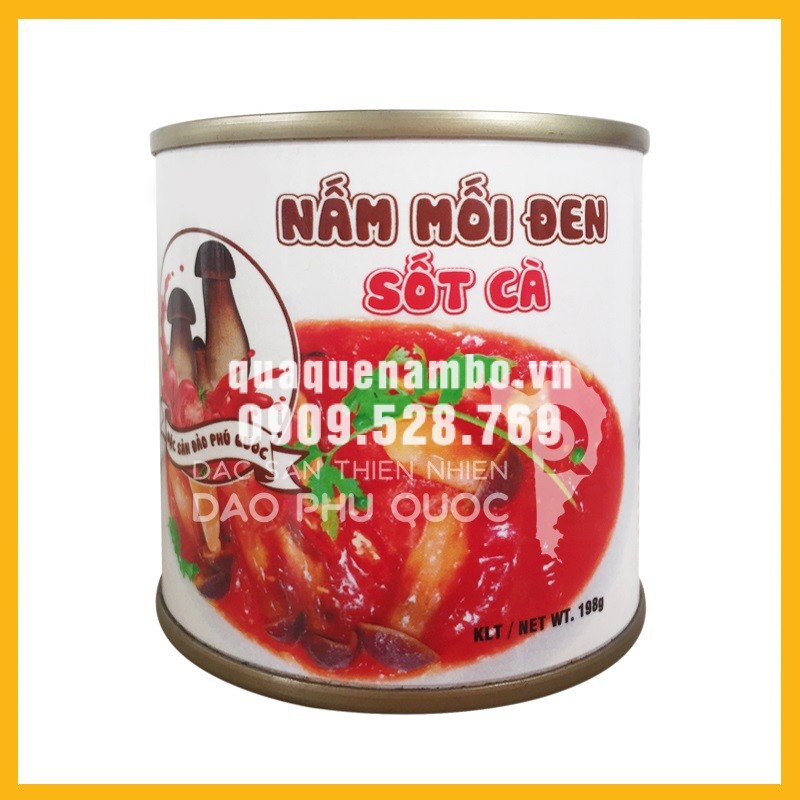 Nấm mối đen sốt cà đặc sản Phú Quốc