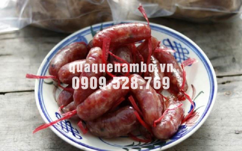 Lạp xưởng nổi tiếng sài gòn