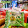 Bánh pía kim sa trà xanh trứng tan chảy Tân Huê Viên 500g