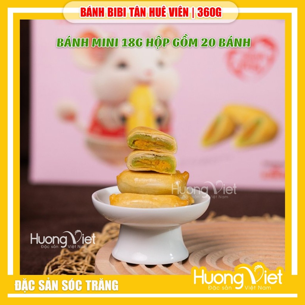 Bánh Pía BiBi Dứa Tân Huê Viên 360g