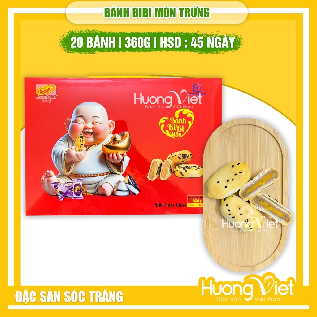 Bánh Pía BiBi Dứa Tân Huê Viên 360g