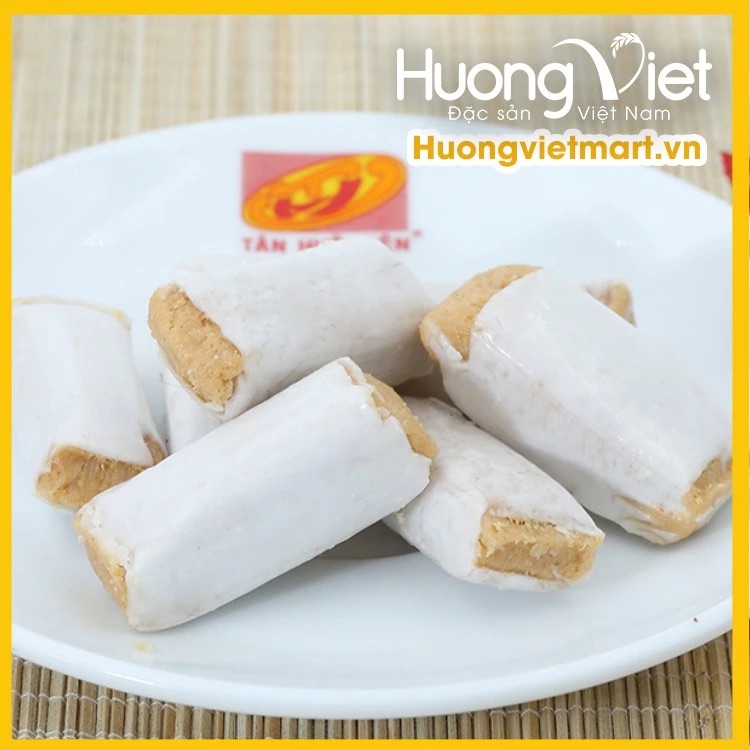 Kẹo Bơ Sữa Đậu Phộng Tân Huê Viên 380g