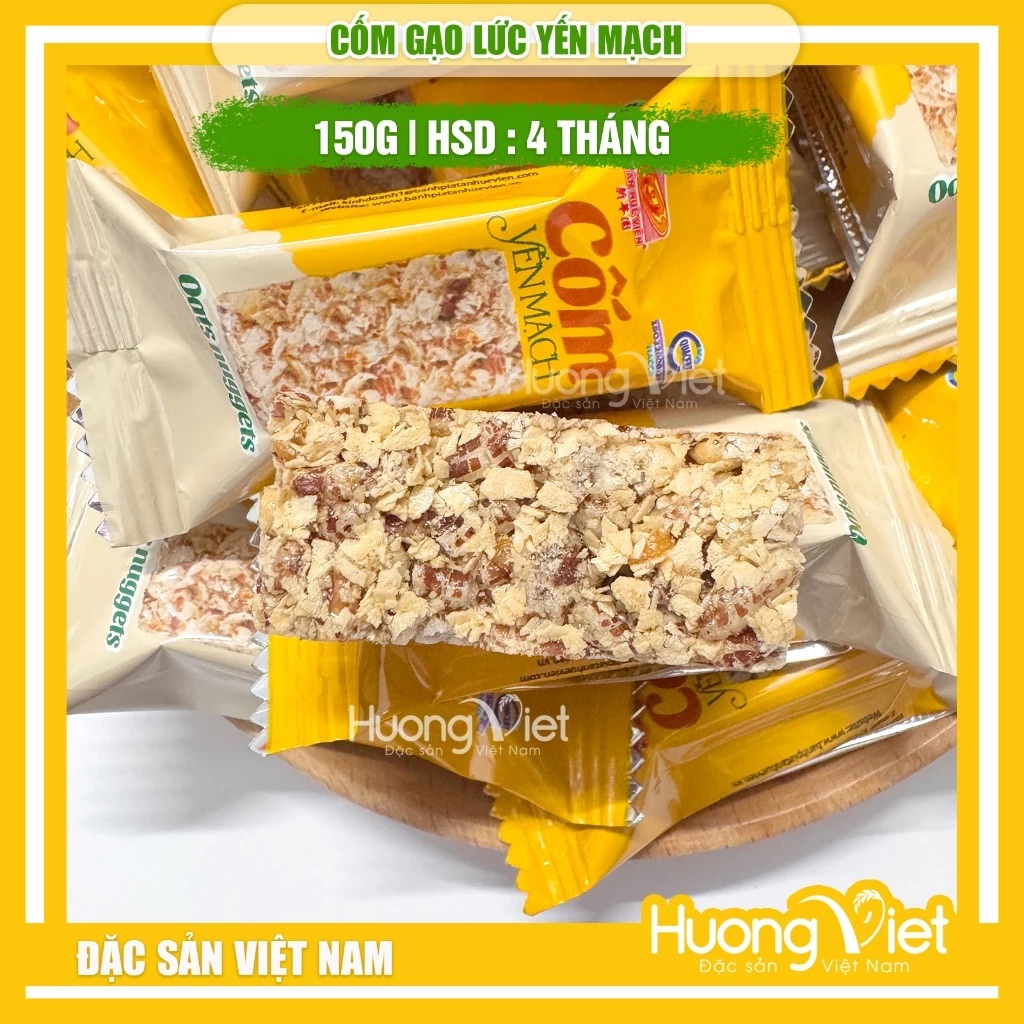 Cốm Gạo Lức Yến Mạch Tân Huê Viên 150g Cốm Gạo Lức Yến Mạch Tân Huê Viên 150g