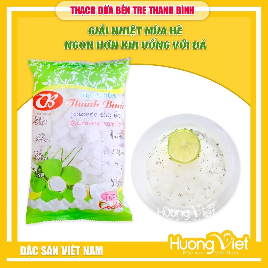 Thạch Dừa Thanh Bình Bến Tre Túi 1kg