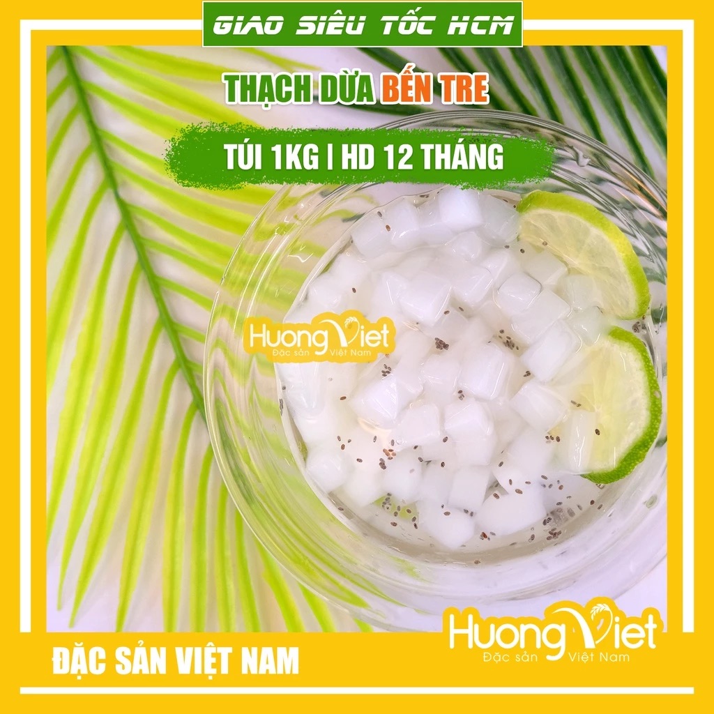 Thạch Dừa Thanh Bình Bến Tre Túi 1kg