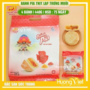 Bánh Pía Thịt Lạp Trứng Muối Tân Huê Viên 440g