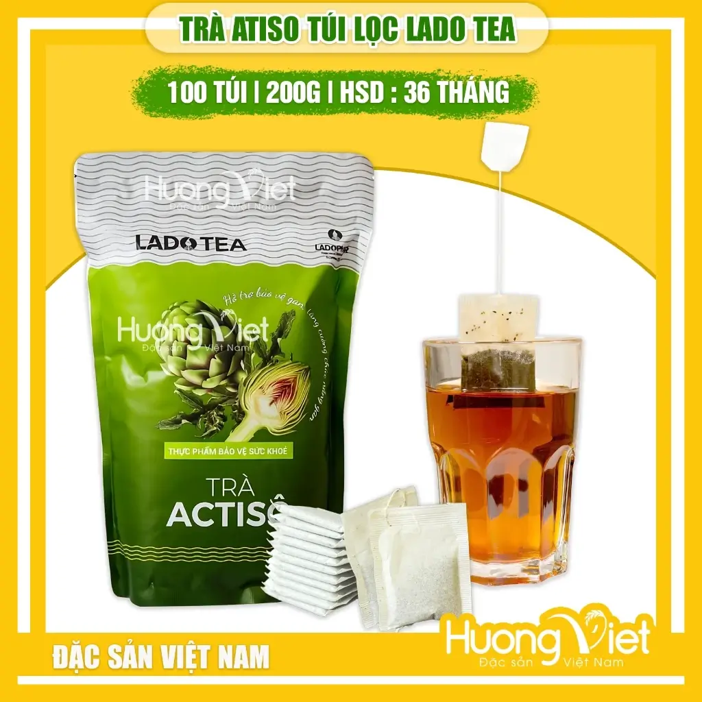 Trà Actiso Ladophar Túi Lọc