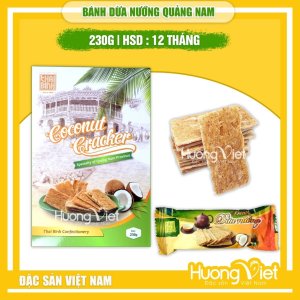 Bánh Dừa Nướng Thái Bình Hộp 230g