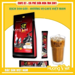 Cà Phê G7 3IN1 bịch 100 gói Trung Nguyên