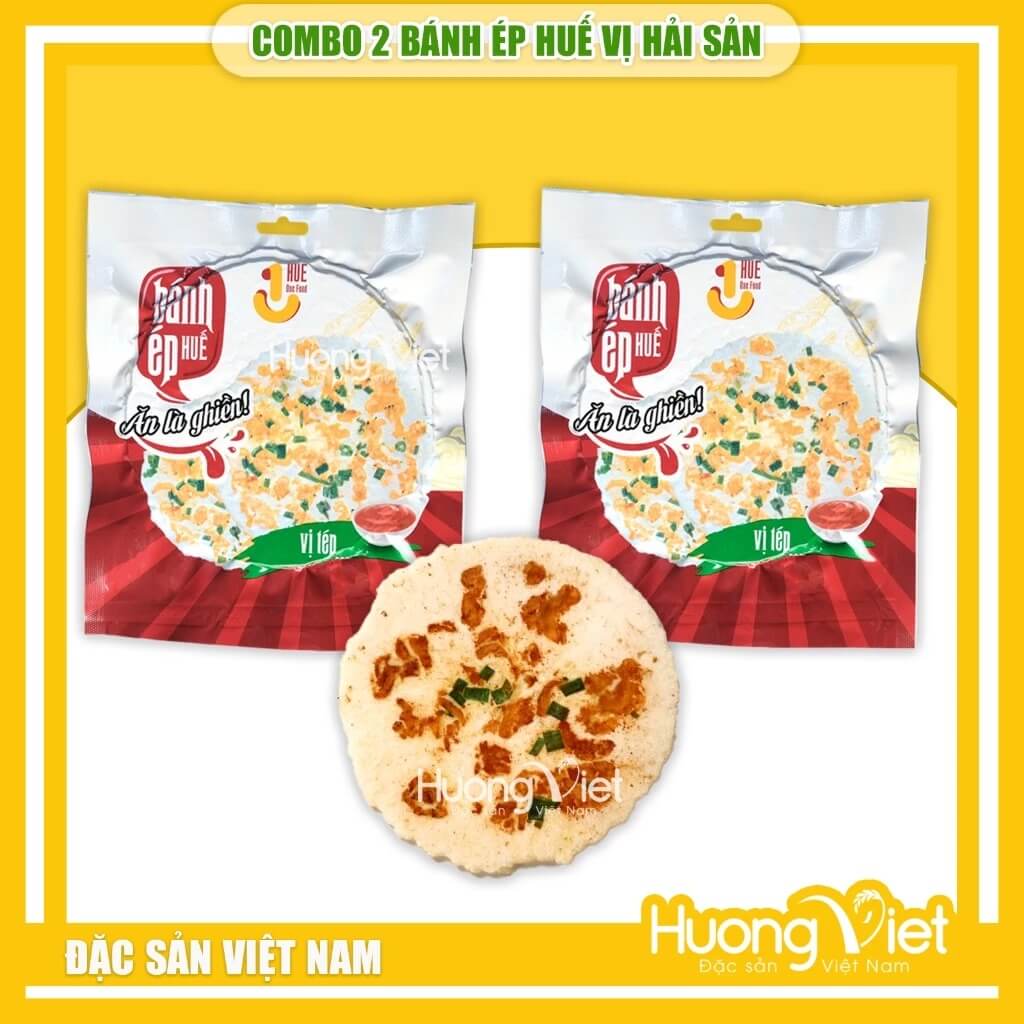 Bánh Ép Huế One Food vị Tép túi 40g
