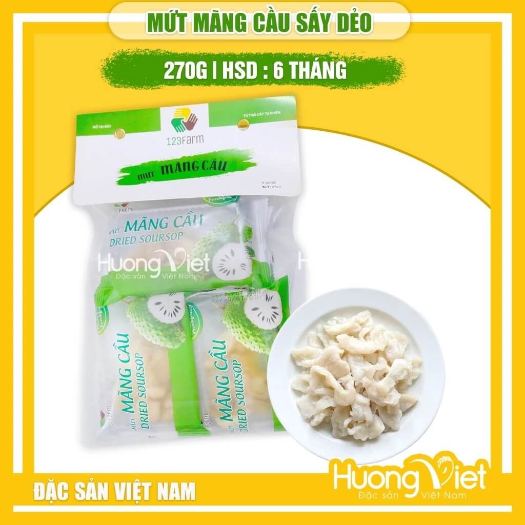 Mứt Mãng Cầu Truyền Thống túi 270g