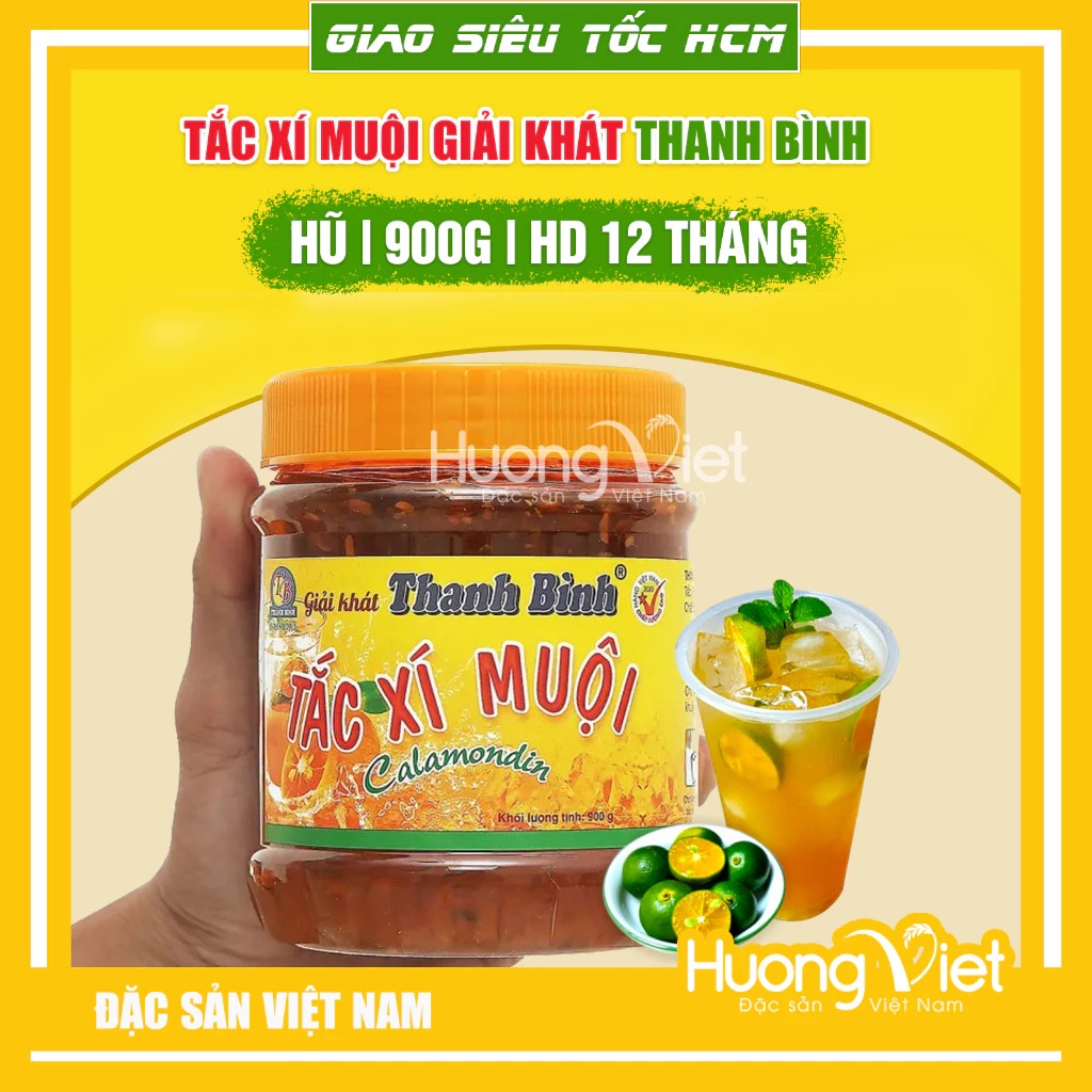 Tắc Xí Muội Thanh Bình 900g 
