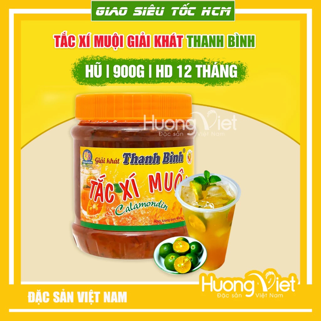 Tắc Xí Muội Thanh Bình Hủ 900g
