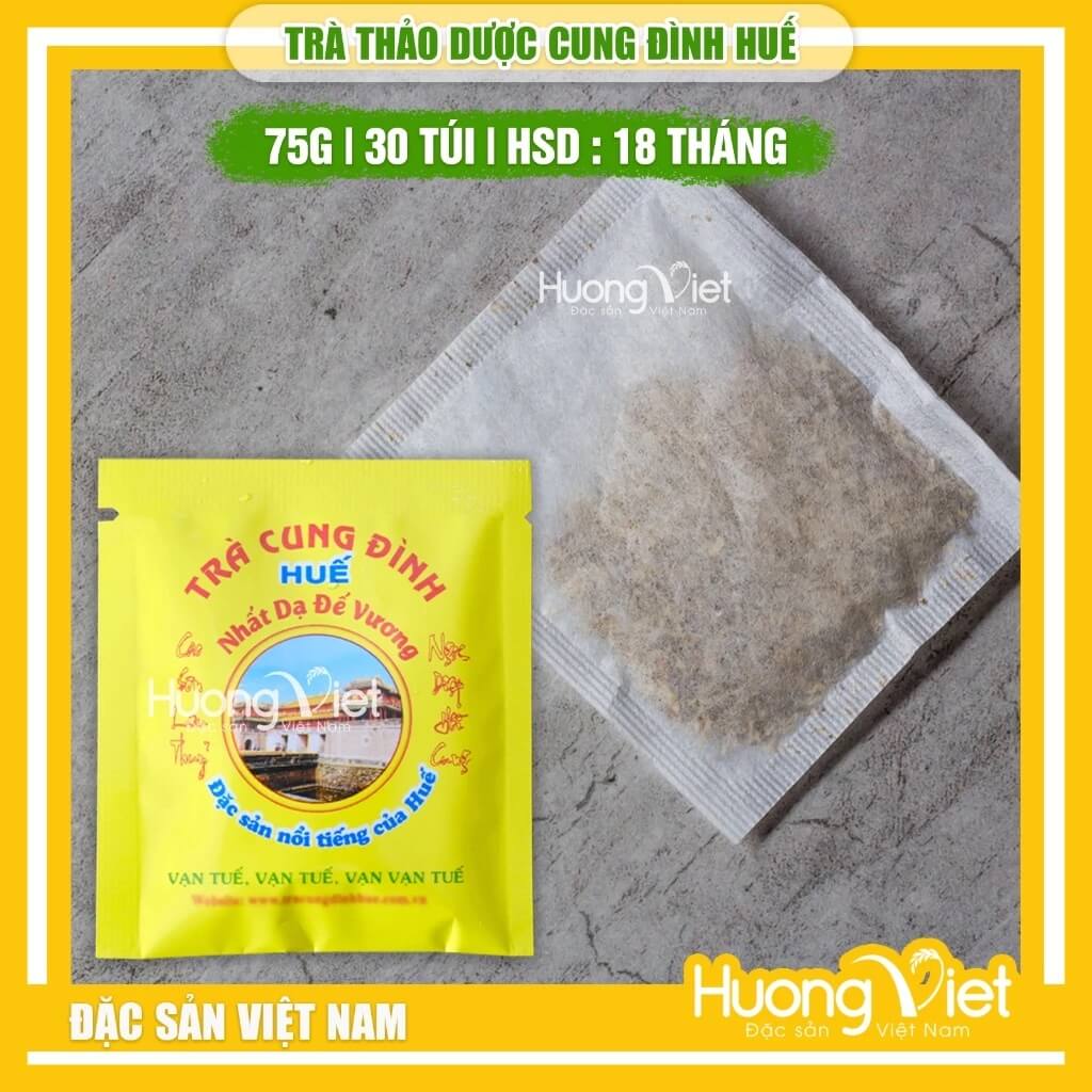 Trà Túi Lọc Cung Đình Huế hộp 75g Trà Túi Lọc Cung Đình Huế hộp 75g
