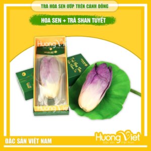 Trà Hoa Sen Cao Cấp ướp trên cánh đồng