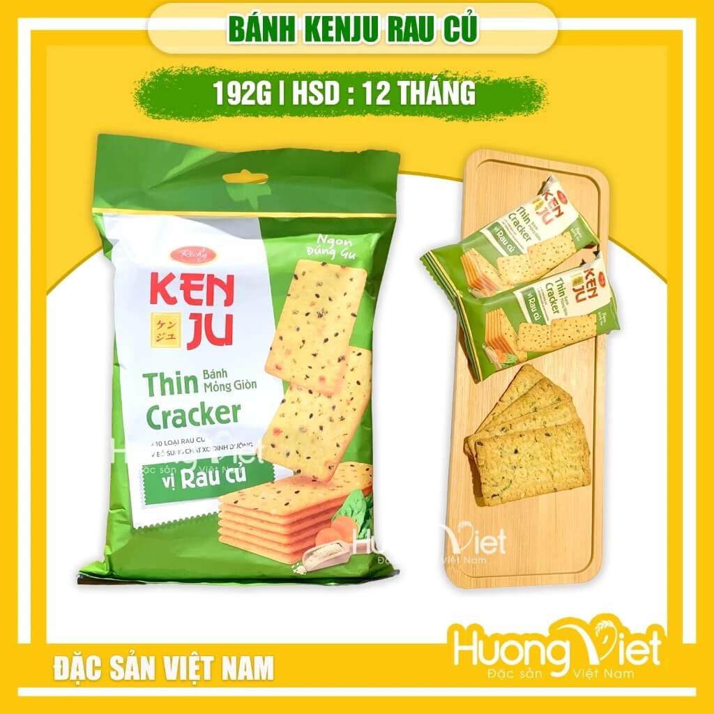 Bánh Kenju Rau Củ Richy 192g