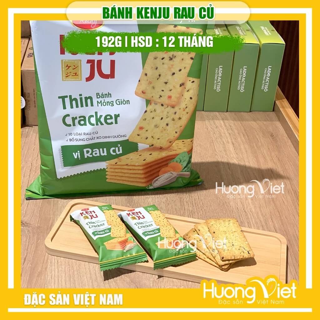 Bánh kenju rau củ Richy 192g