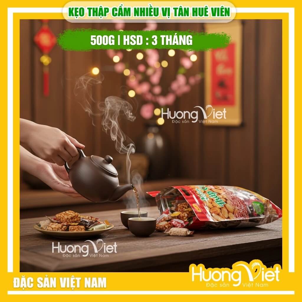 Kẹo Thập Cẩm Tân Huê Viên 500g Kẹo Thập Cẩm Tân Huê Viên 500g