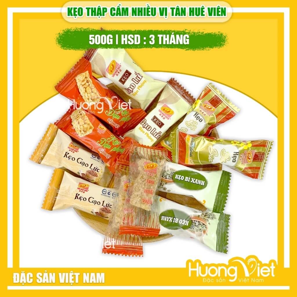 Kẹo Thập Cẩm Tân Huê VIên 500g