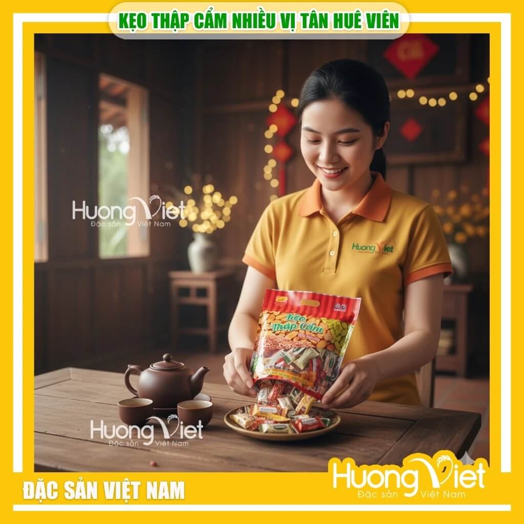 Kẹo Thập Cẩm Tân Huê Viên 500g Kẹo Thập Cẩm Tân Huê Viên 500g