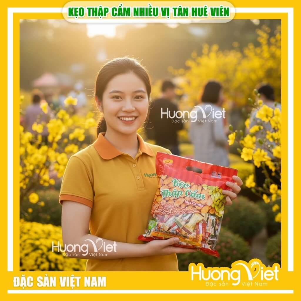 Kẹo Thập Cẩm Tân Huê Viên 500g Kẹo Thập Cẩm Tân Huê Viên 500g
