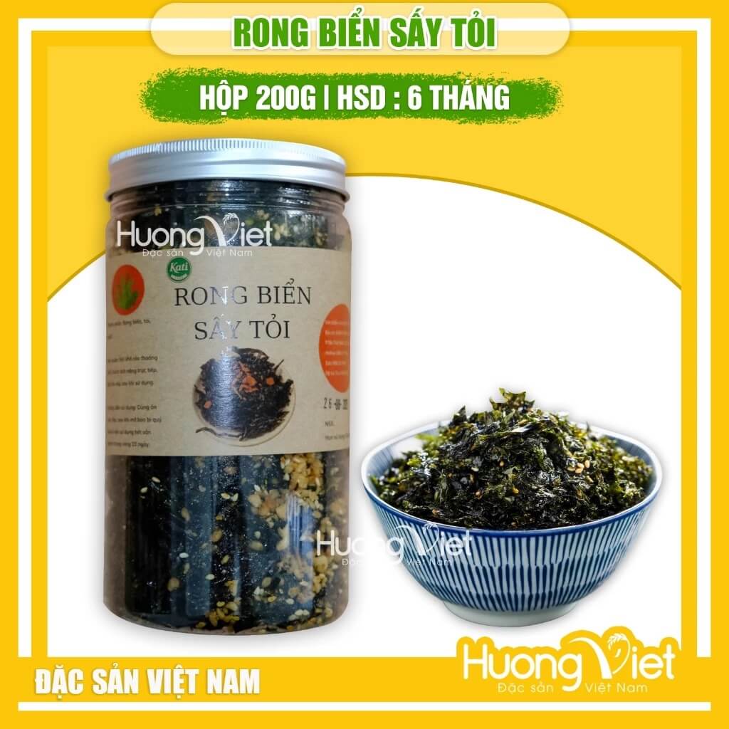 Rong Biển Cháy Tỏi Ăn Liền 150g