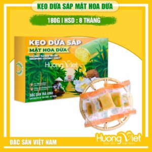 Kẹo Dừa Sáp Mật Hoa Dừa VICOSAP 100g