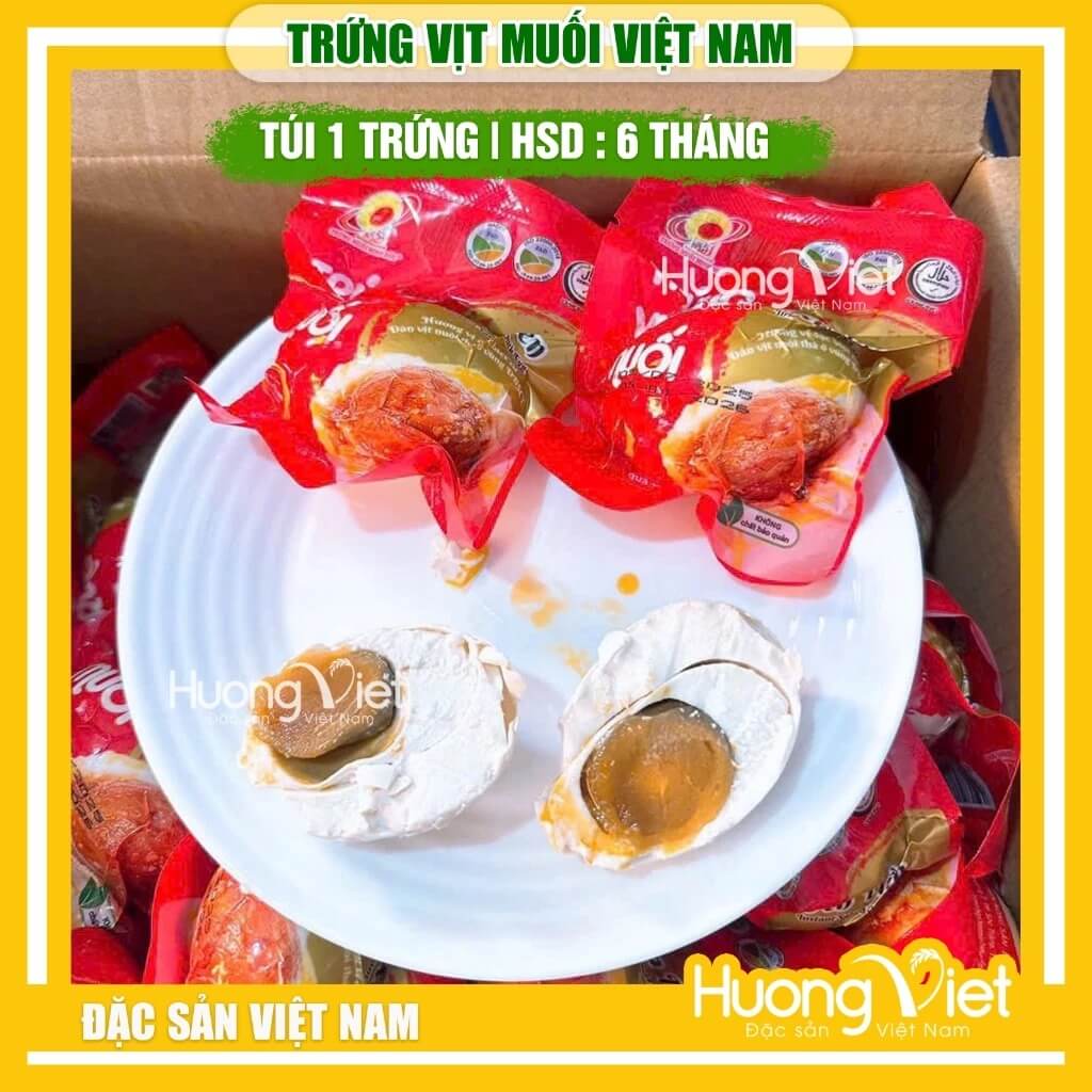 Trứng Vịt Muối Ăn Liền Minh Đức 