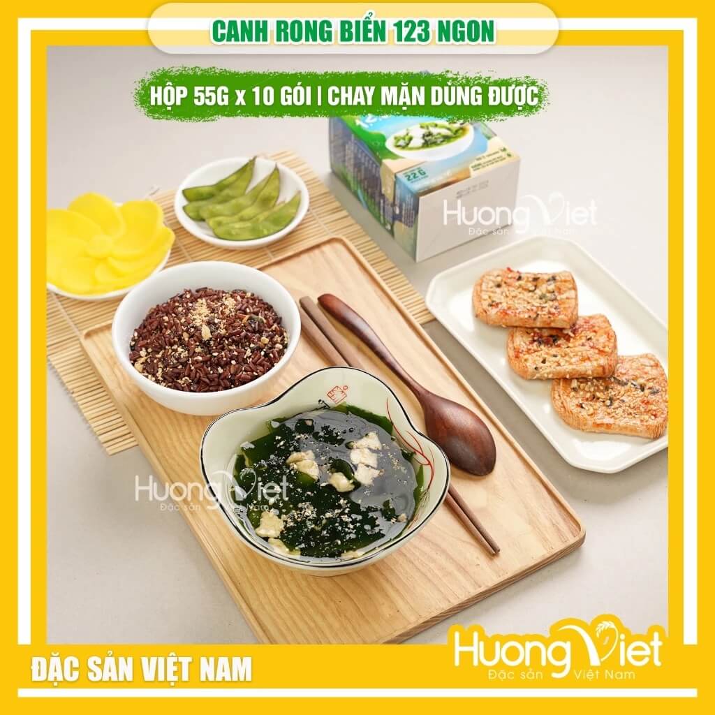 Canh Rong Biển ăn liền 123 Ngon 