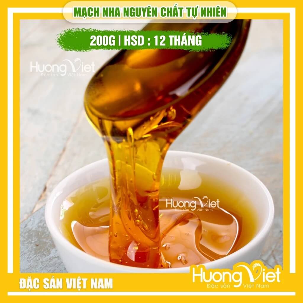 Mạch Nha Nguyên Chất Tự Nhiên hủ 200g