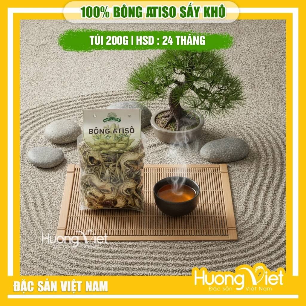 Bông Atiso Sấy khô Ngọc Duy túi 200g