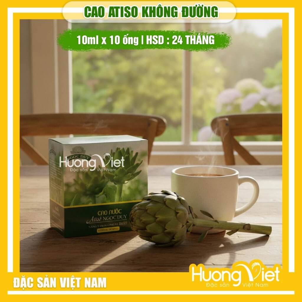 Cao ống Atiso Ngọc Duy hộp 100ml Cao ống Atiso Ngọc Duy hộp 100ml