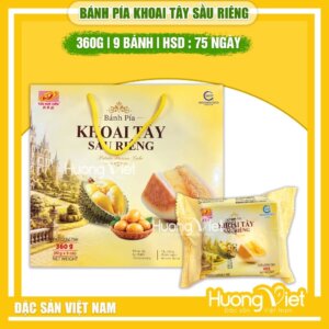 Bánh Pía Uyên Ương Đậu Dứa Trứng Tân Huê Viên hộp 600g