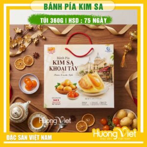 Bánh Pía Uyên Ương Đậu Dứa Trứng Tân Huê Viên hộp 600g