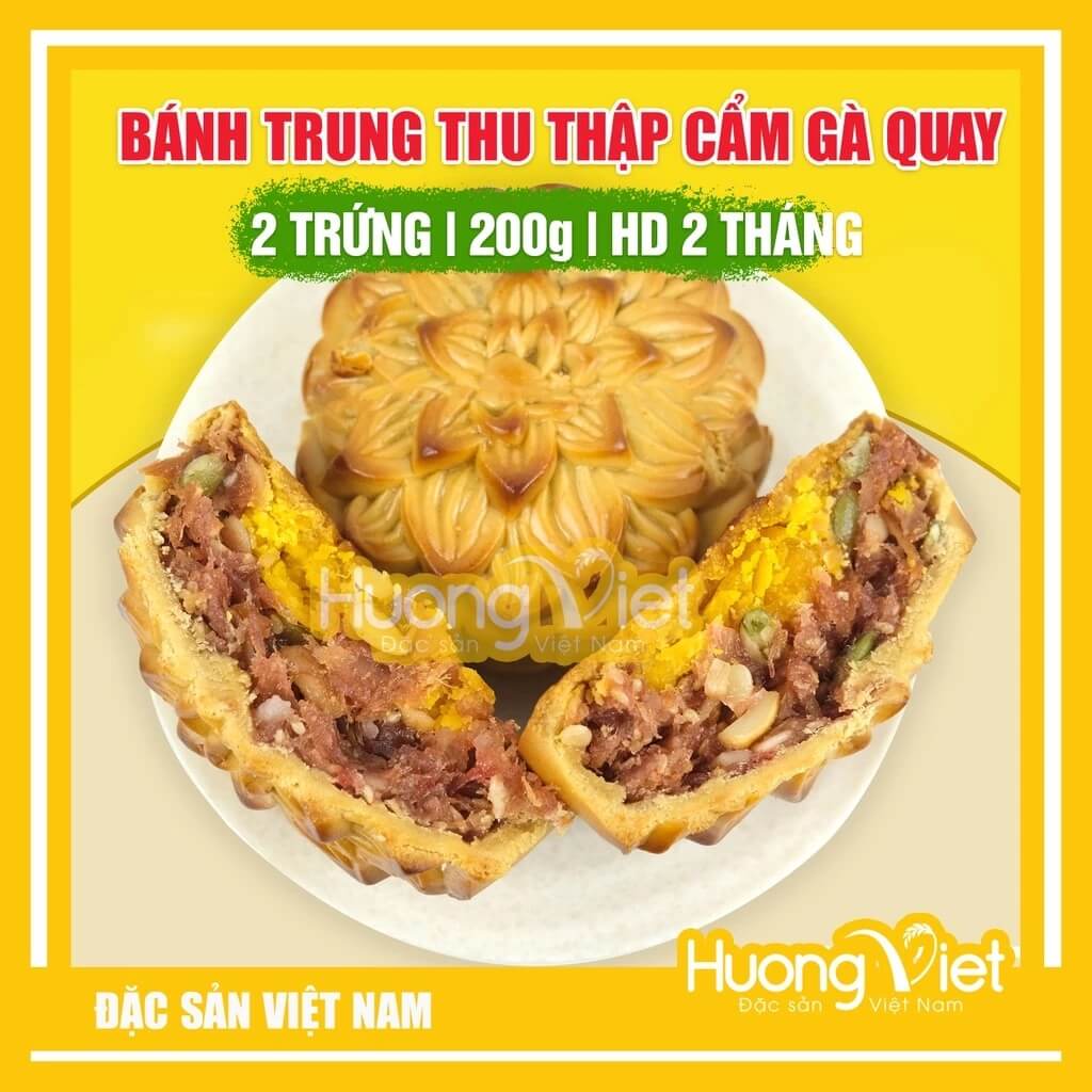 Bánh Trung Thu Kim Sa Hạt Sen Tân Huê Viên Bánh Trung Thu Kim Sa Hạt Sen Tân Huê Viên
