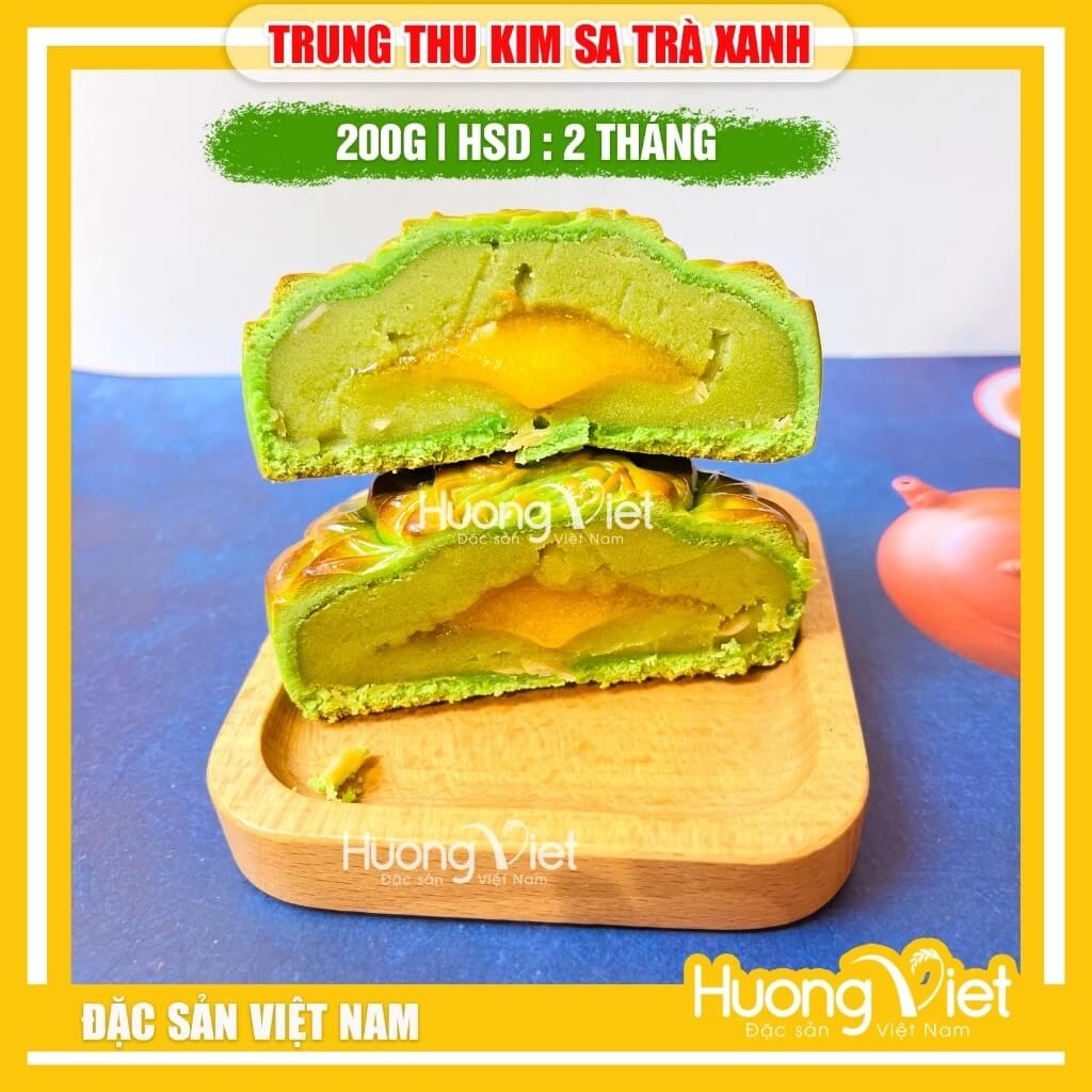 Bánh Trung Thu Kim Sa Hạt Sen Tân Huê Viên Bánh Trung Thu Kim Sa Hạt Sen Tân Huê Viên