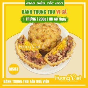 Bánh Trung Thu Kim Sa Hạt Sen Tân Huê Viên