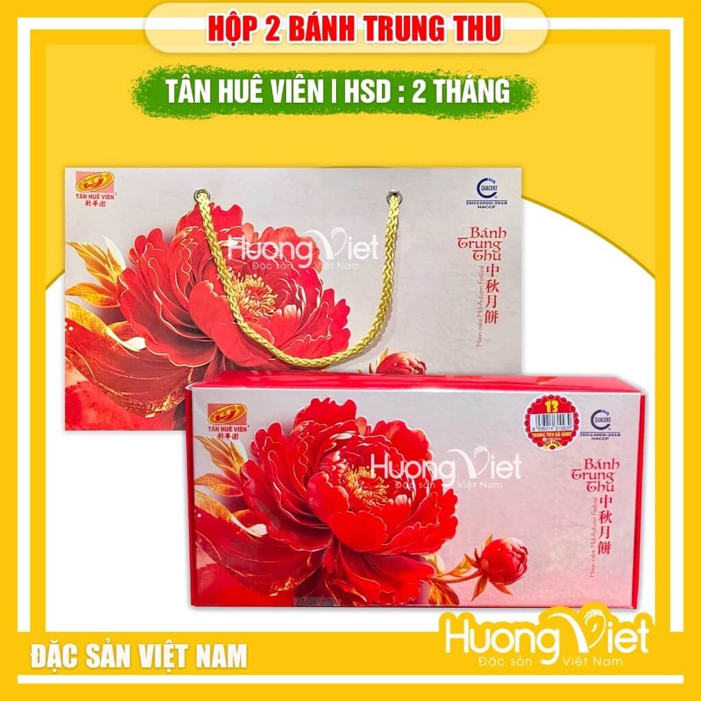 Bánh Trung Thu Jambon 2 Trứng Tân Huê Viên Bánh Trung Thu Jambon 2 Trứng Tân Huê Viên